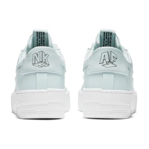 Женские кроссовки Nike Air Force 1 Pixel Ghost Aqua мятные низкие CK6649-400