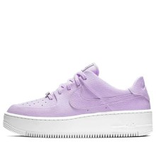 Женские кроссовки Nike Air Force 1 Sage Low Oxygen Purple лавандовые AR5339-500