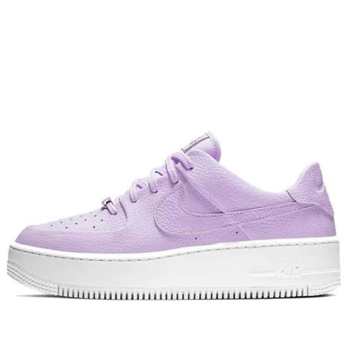 Женские кроссовки Nike Air Force 1 Sage Low Oxygen Purple лавандовые AR5339-500