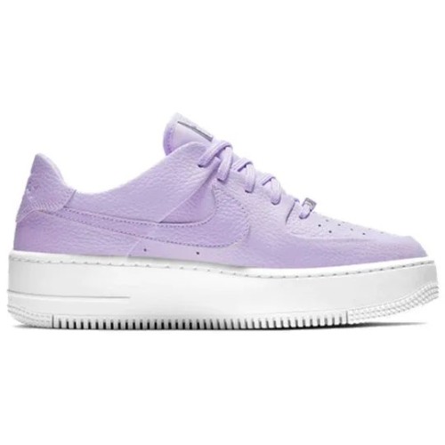 Женские кроссовки Nike Air Force 1 Sage Low Oxygen Purple лавандовые AR5339-500