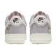 Кроссовки Nike Air Force 1 07 SE Air Sprung женские серые низкие с бабочкой DJ6378-500