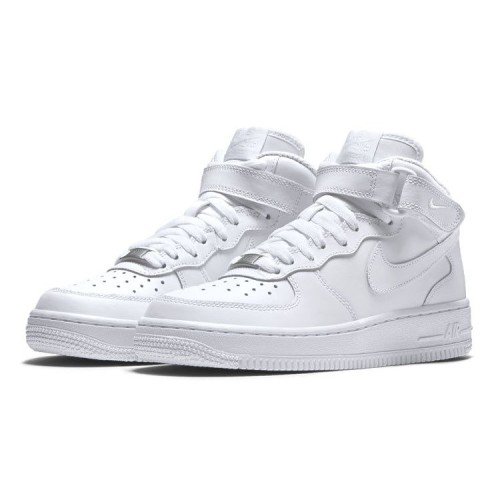 Кроссовки Nike Air Force 1 Mid GS Triple White