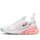 Кроссовки Nike Air Max 270 White Bleached Coral женские