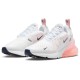 Кроссовки Nike Air Max 270 White Bleached Coral женские