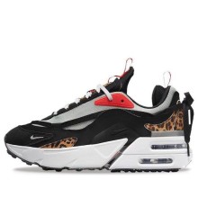 Nike Air Max Womens Furyosa Leopard DH5104-002 черные с леопардовыми вставками