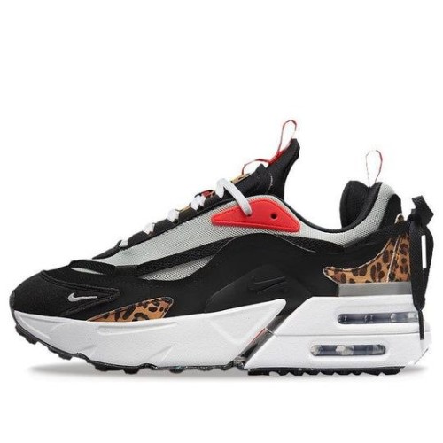 Nike Air Max Womens Furyosa Leopard DH5104-002 черные с леопардовыми вставками