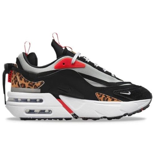 Nike Air Max Womens Furyosa Leopard DH5104-002 черные с леопардовыми вставками