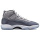 Кроссовки Nike Air Jordan 11 Retro Cool Grey серые высокие CT8012-005