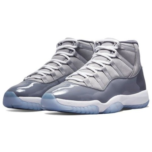 Кроссовки Nike Air Jordan 11 Retro Cool Grey серые высокие CT8012-005