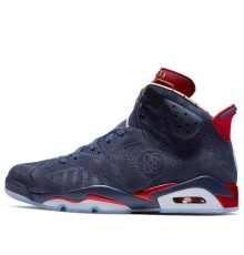 Кроссовки Nike Air Jordan 6 Retro Doernbecher серые высокие CI6293-416