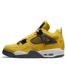 Желтые кроссовки Nike Air Jordan 4 Retro (Аир Джордан 4)