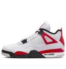 Белые кроссовки Air Jordan 4 Retro Red Cement DH6927-161