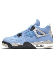 Голубые кроссовки Air Jordan 4 Retro University Blue