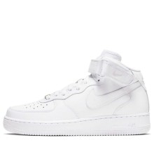 Кроссовки Nike Womens Air Force 1 07 Mid White