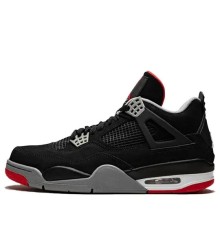 Черные кроссовки Nike Air Jordan 4 Retro Bred 2012