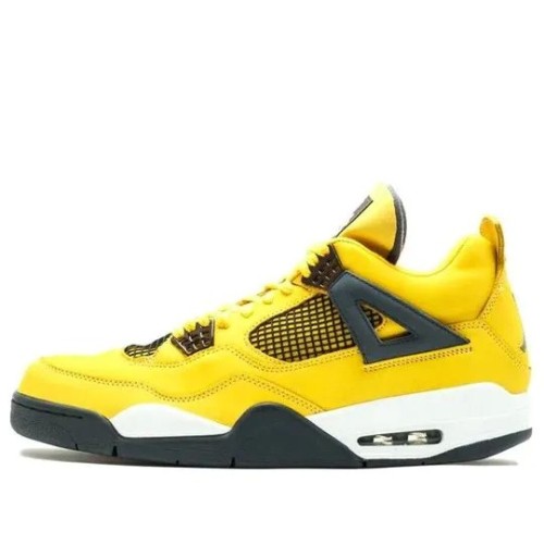 Желтые кроссовки Nike Air Jordan 4 Retro LS Lightning