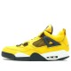 Желтые кроссовки Nike Air Jordan 4 Retro LS Lightning