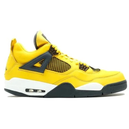 Желтые кроссовки Nike Air Jordan 4 Retro LS Lightning