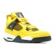 Желтые кроссовки Nike Air Jordan 4 Retro LS Lightning