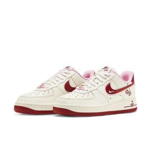 Кроссовки Nike Air Force 1 Low Valentines Day низкие белые