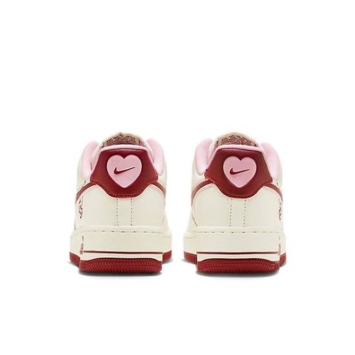 Кроссовки Nike Air Force 1 Low Valentines Day низкие белые