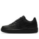 Кроссовки NIKE AIR FORCE 1 BLACK низкие черные