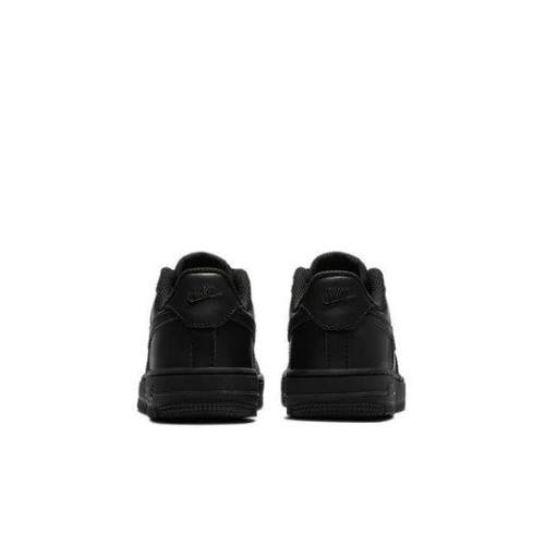Кроссовки NIKE AIR FORCE 1 BLACK низкие черные