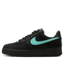 Кроссовки Nike Air Force 1 Low SP Tiffany Co низкие черные DZ1382-001