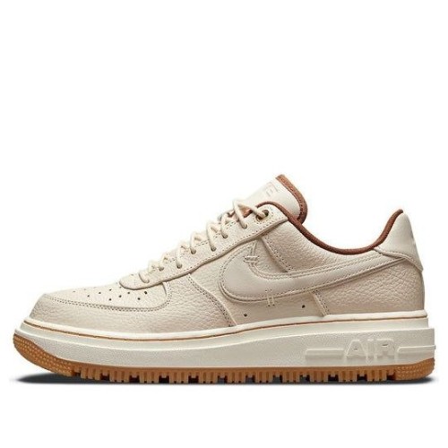 Кроссовки Nike Air Force 1 Luxe Pecan низкие бежевые