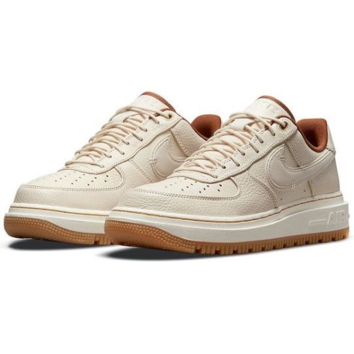 Кроссовки Nike Air Force 1 Luxe Pecan низкие бежевые