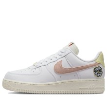 Кроссовки Nike Womens Air Force 1 07 SE NN Next Nature White Pink Oxford