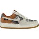 Nike Air Force 1 Low Canberra Grey Brown низкие серо-коричневые