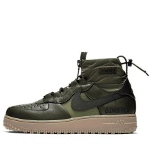 Кроссовки Nike Gore-Tex x Air Force 1 High Olive непромокаемые