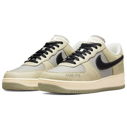 Кроссовки Nike Air Force 1 Gore-Tex бежевые низкие