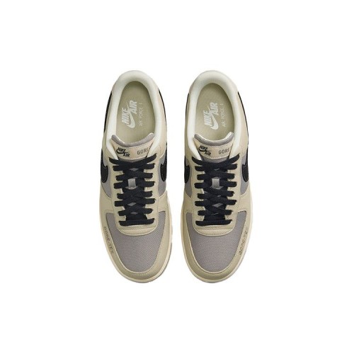 Кроссовки Nike Air Force 1 Gore-Tex бежевые низкие