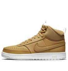 Зимние Nike Court Vision Mid Winter бежевые