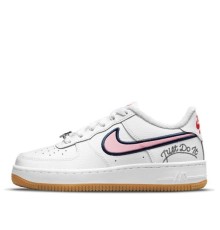 Кроссовки Nike Air Force 1 LV8 GS White Chile Red