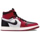 Nike Air Jordan 1 Chicago Bulls женские высокие красно-черные с белой вставкой CT0979-610