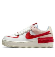 Кроссовки Nike Womens Air Force 1 Shadow White Red