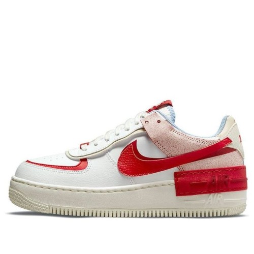 Кроссовки Nike Womens Air Force 1 Shadow White Red