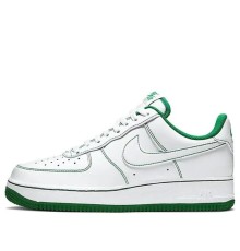 Кроссовки Nike Air Force 1 07 Contrast Stitch-White Pine Green мужские