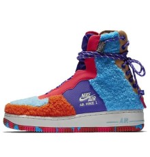 Кроссовки Nike Womens Air Force 1 Rebel XX Sherpa Multi