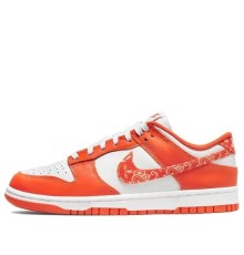Кроссовки Nike Dunk Orange Paisley бело-оранжевые