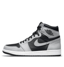 Кроссовки Nike Air Jordan 1 Retro черно-серые выские OG Shadow 2.0 555088-035