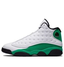 Кроссовки Nike Air Jordan 13 Retro бело-зеленые DB6537-113