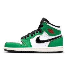 Кроссовки Nike Air Jordan 1 Retro High OG Lucky Green высокие