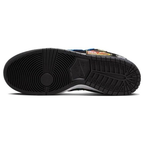 Черные кроссовки Nike Neckface x Dunk Low Pro SB DQ4488-001