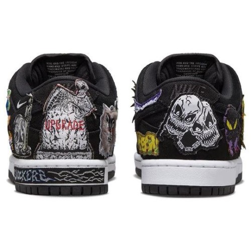 Черные кроссовки Nike Neckface x Dunk Low Pro SB DQ4488-001