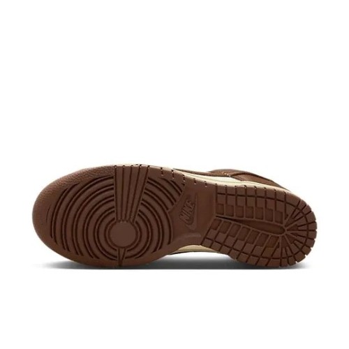 Кроссовки Nike Dunk Cacao Wow бело-коричневые