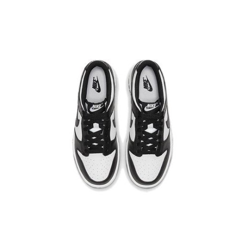 Кроссовки Nike Dunk Low Retro Panda черно-белые